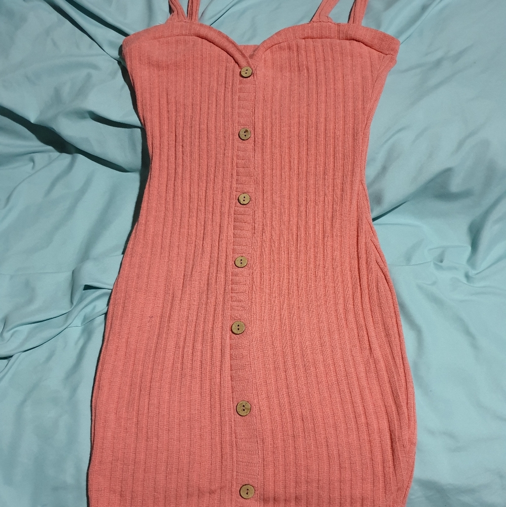 Bombshell Ribbed Knit Dress♡ NWT